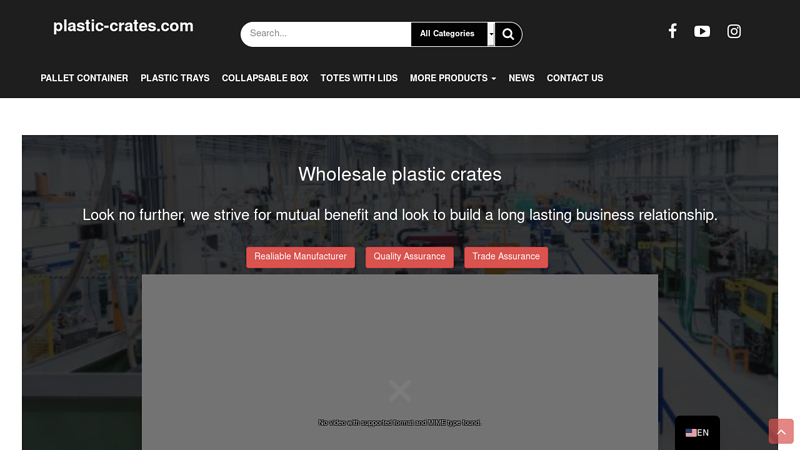 Plastic Crates, Plastic Storage Crates, Cheap Stackable Plastic ...