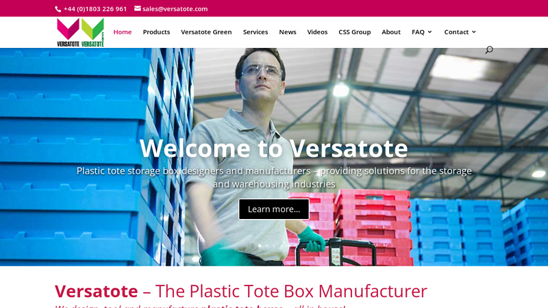 Plastic Tote Box Manufacturer