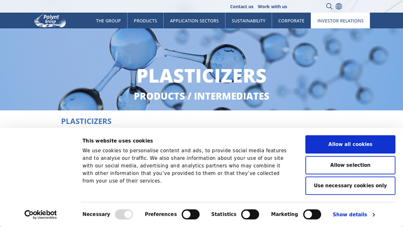 Plasticizers production
