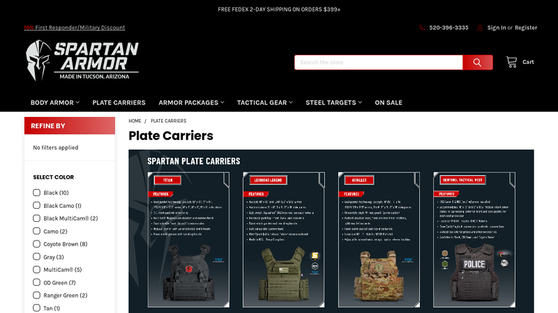 Plate Carrier Vests