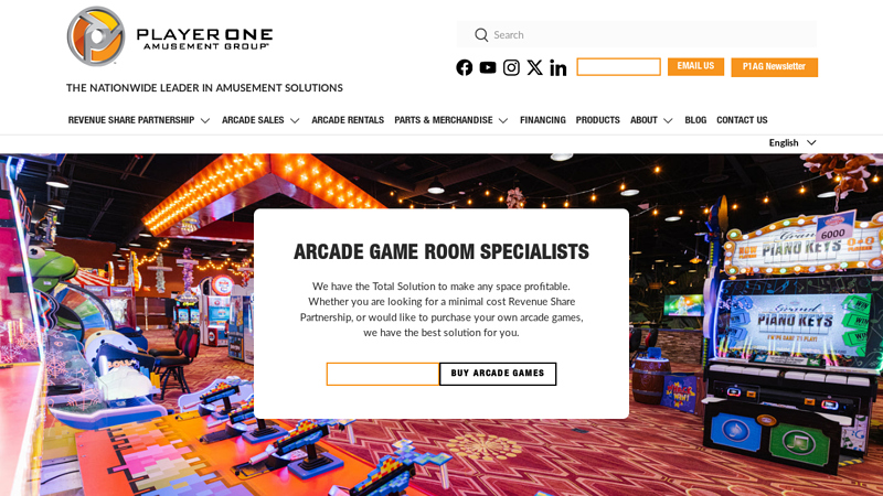 Player One Amusement Group (P1AG)