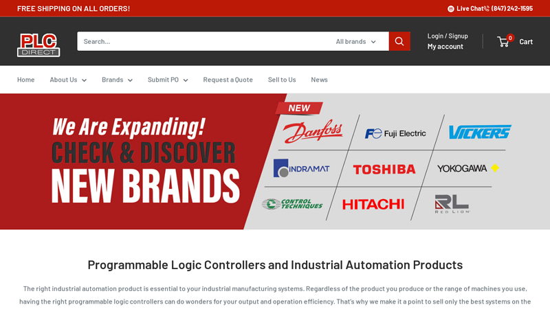 PLC Direct: Industrial Automation Products