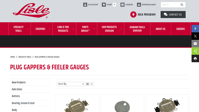 Plug Gappers & Feeler Gauges