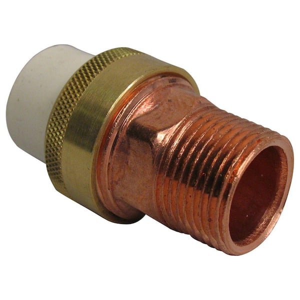Plumbing Fittings (Copper to PVC Adapter)