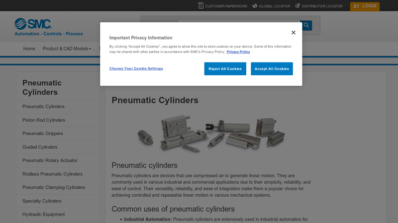 Pneumatic Cylinders