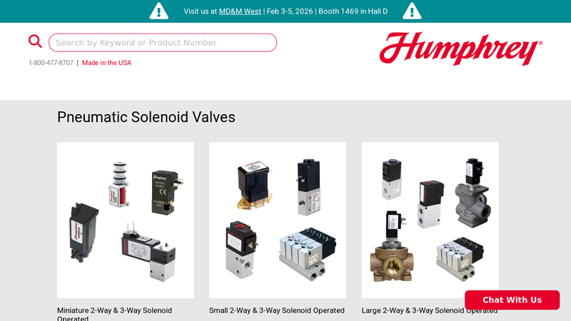 Pneumatic Solenoid Valves