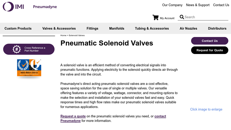 Pneumatic Solenoid Valves