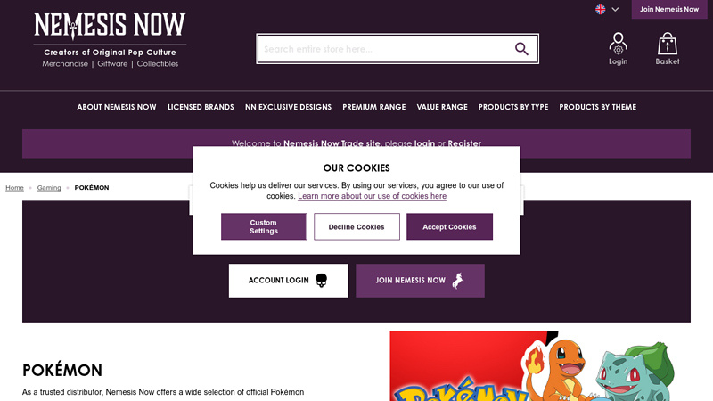 Pokémon Merchandise