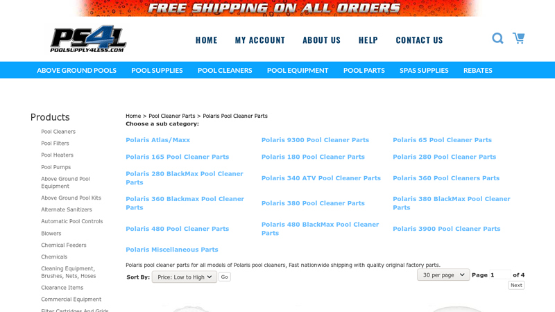 Polaris Pool Cleaner Parts