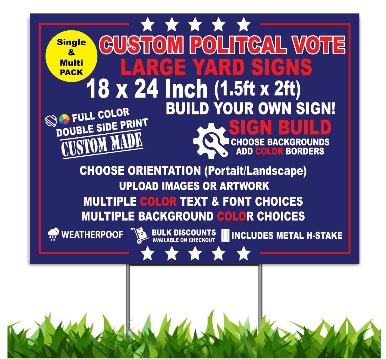 Political Lawn Signs