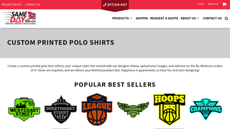 Polo Shirt Printing - Custom Polo Shirts With Logo custom t-shirts