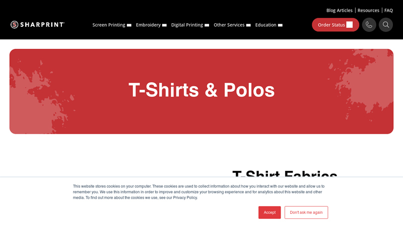 & Polos custom t-shirts