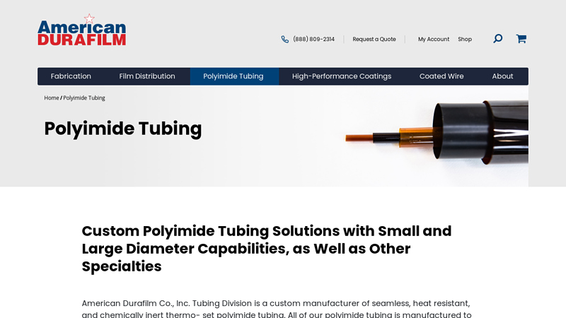 Polyimide Tubing Archives