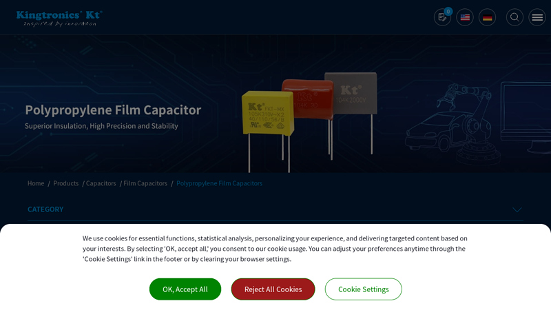 Polypropylene Film Capacitors
