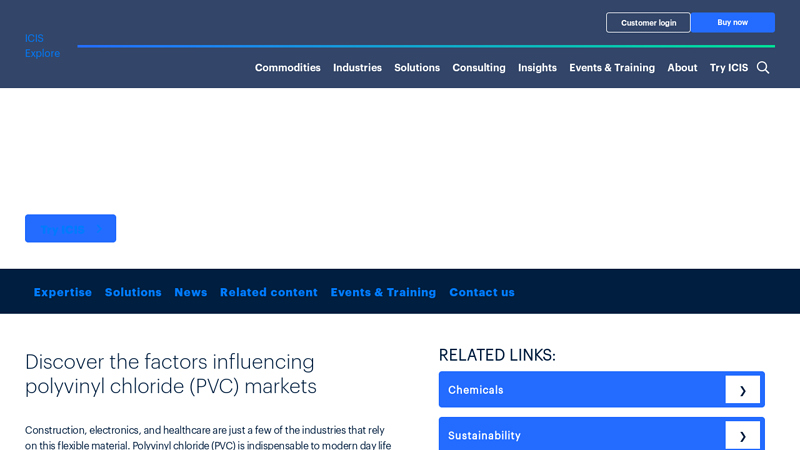 Polyvinyl Chloride (PVC) Prices, Analytics and Forecasts