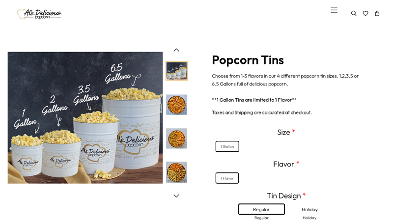 Popcorn Tins