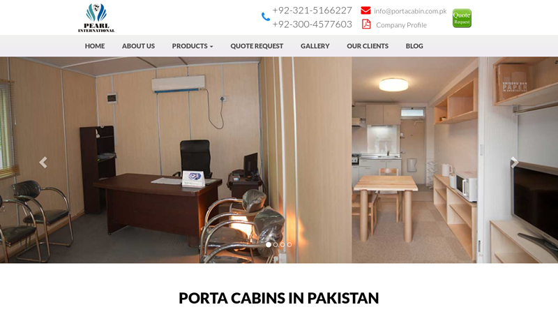 Porta Cabins in Pakistan