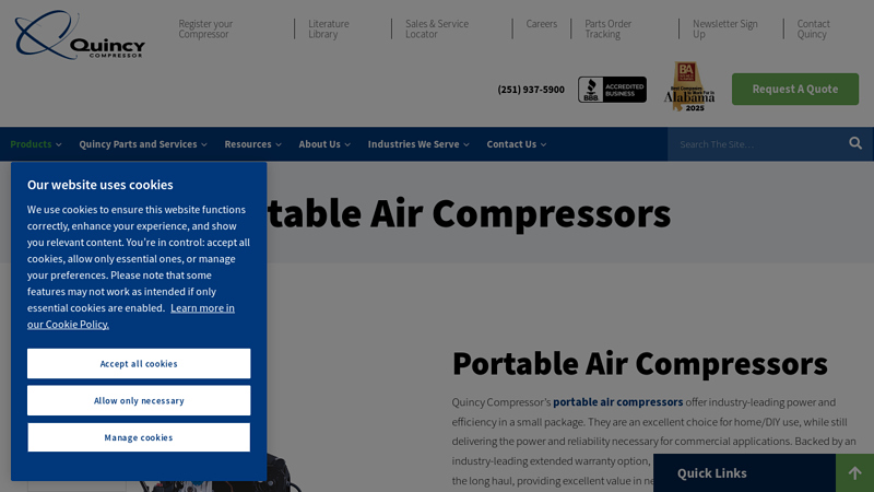 Portable Air Compressor