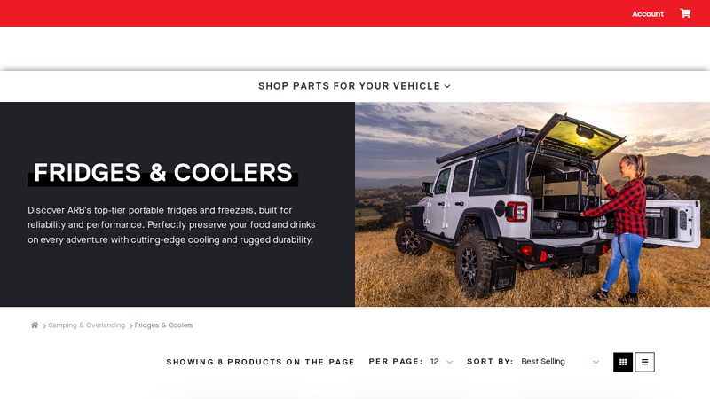 Portable Camping Fridge, Freezers & Coolers