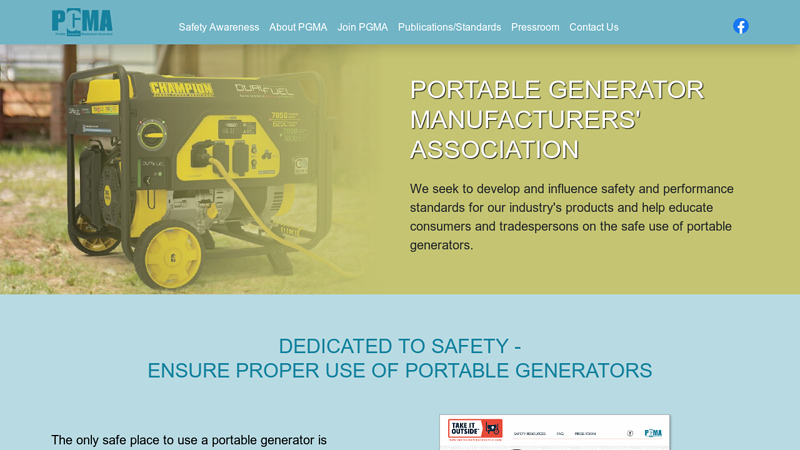 Portable Generator Manufacturers' Association