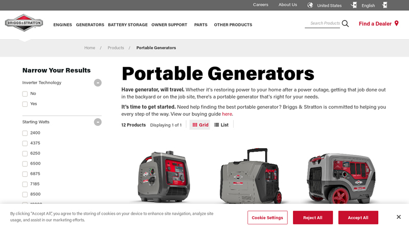 Portable Generators