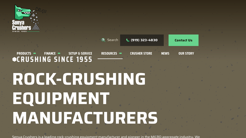 Portable Rock Crusher