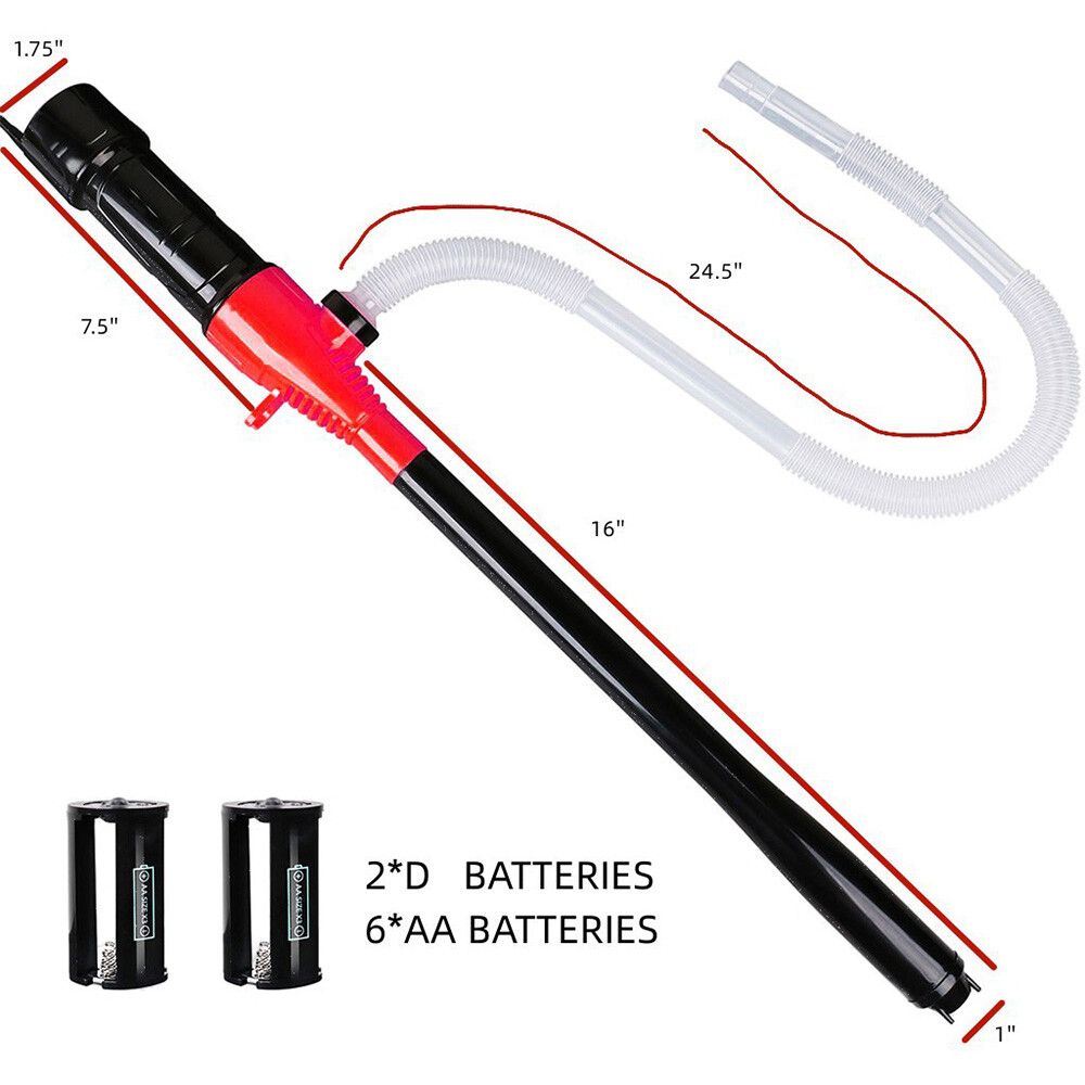 Portable Transfer Pump Battery Operated Electric Siphon Pump for ...