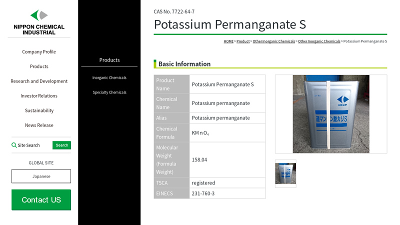 Potassium Permanganate S