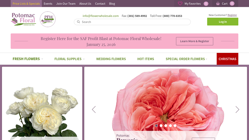Potomac Floral Wholesale