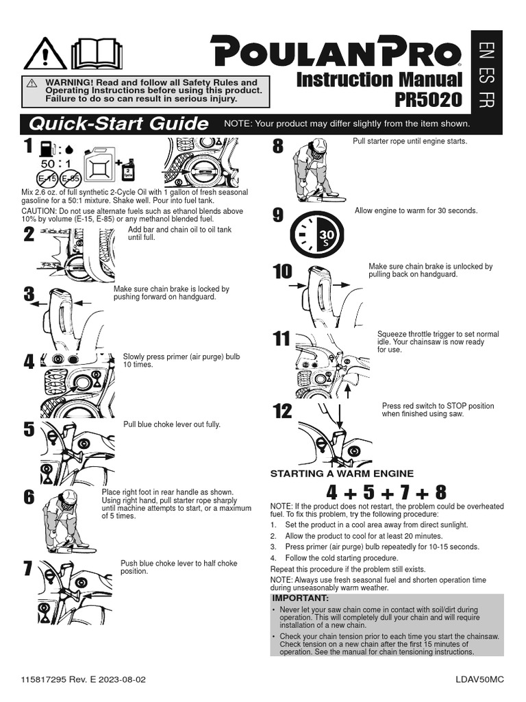 Poulan Pro Pp5020Av Parts industry insight