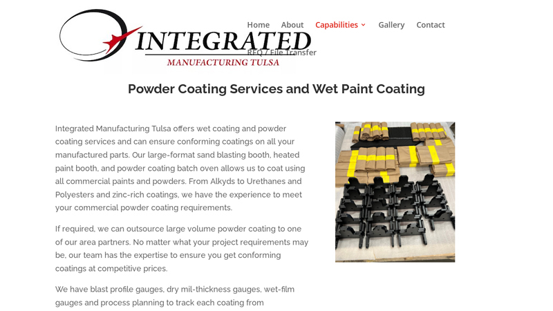 Powder Coating Services and Wet Paint Coating