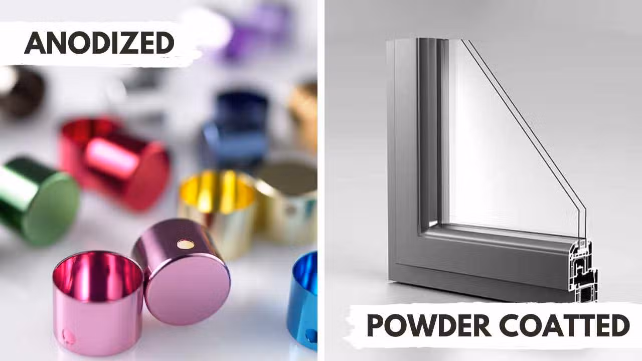 Powder Coating vs. Anodizing for Aluminium