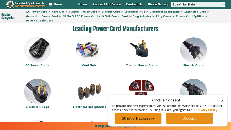 Power Cord Manufacturers