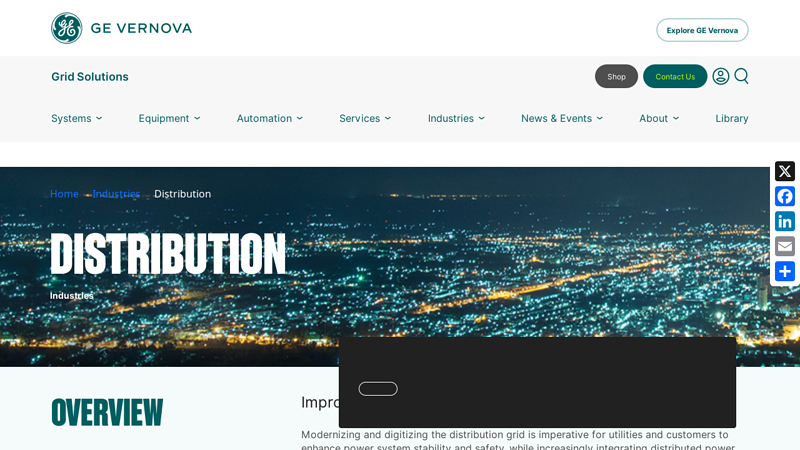 Power Distribution Solutions & Services for Reliable Energy