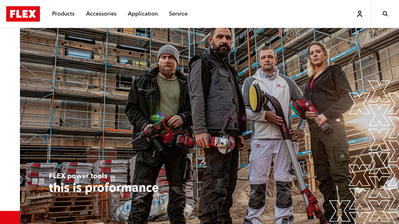 Power tools for professional craftsmen