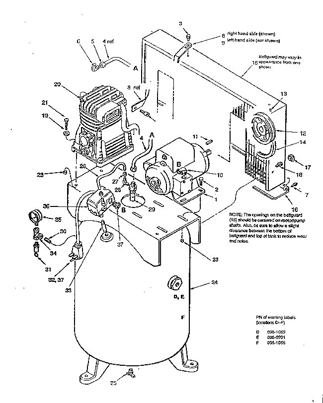 PowerMate Formerly Coleman Air Compressor Parts at Jack's