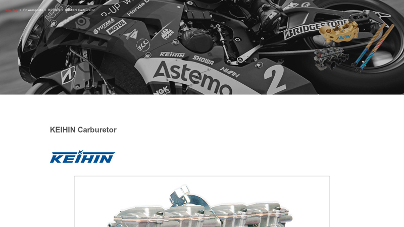 Powersports products: KEIHIN Carburetors