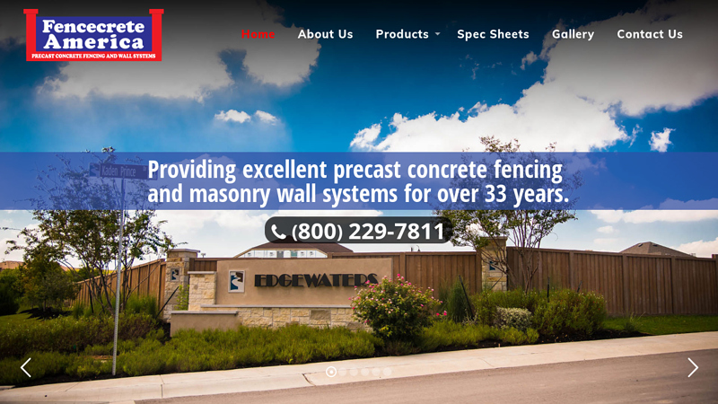 Precast Concrete Fencing