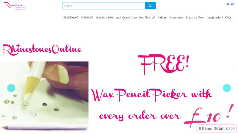 Preciosa, AAA grade Diamantes & Hot Fix