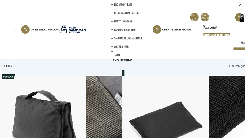 Precision Ballast Bags for Aerospace & Testing