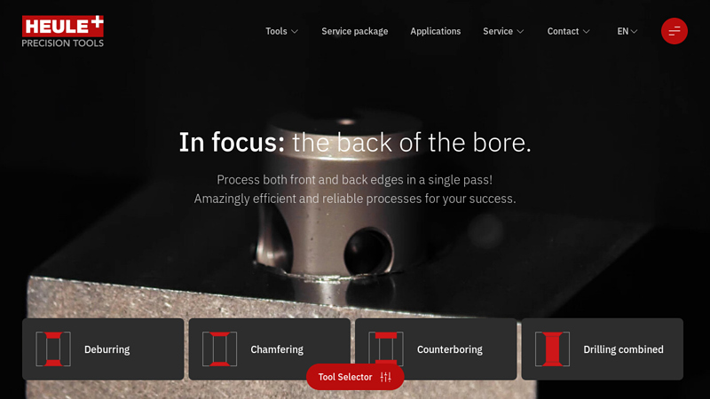 Precision Deburring & Spotfacing Tools