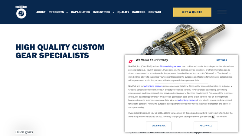 Precision Gears, Inc.