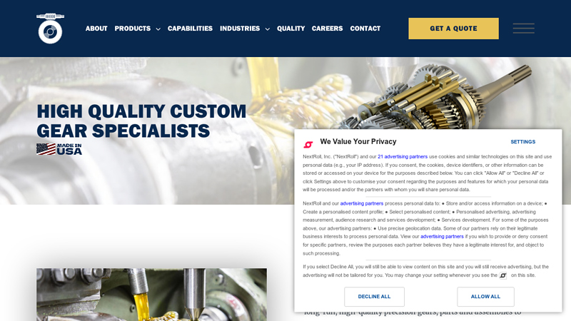 Precision Gears, Inc.