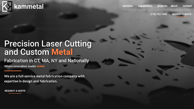 Precision Laser Cutting & Custom Metal Fabrication CT