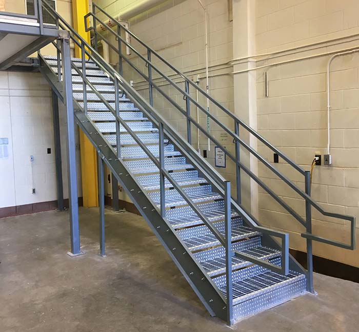 Prefabricated Metal Stairs