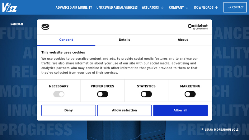 Premier Manufacturer of Electromechanical Actuators • Volz Servos