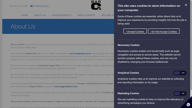 Premier OXYGEN Equipment Supplier