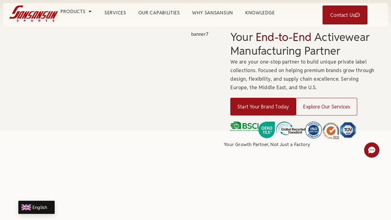 Premium Activewear Manufacturer for Brands