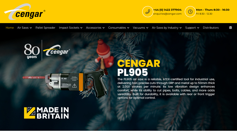 Premium ATEX Certified Air Saws for Industrial Applications