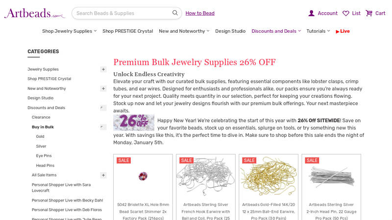 Premium Bulk Jewelry Supplies